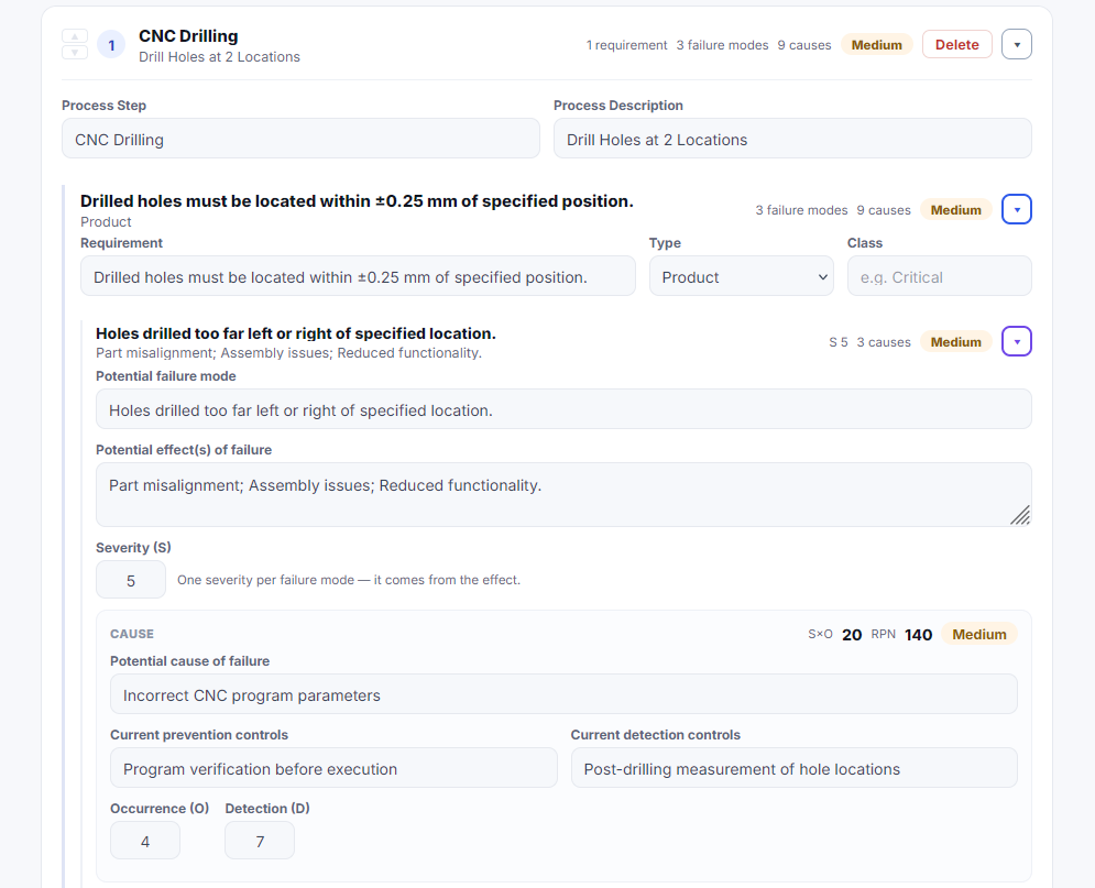Block3 FMEA editor
